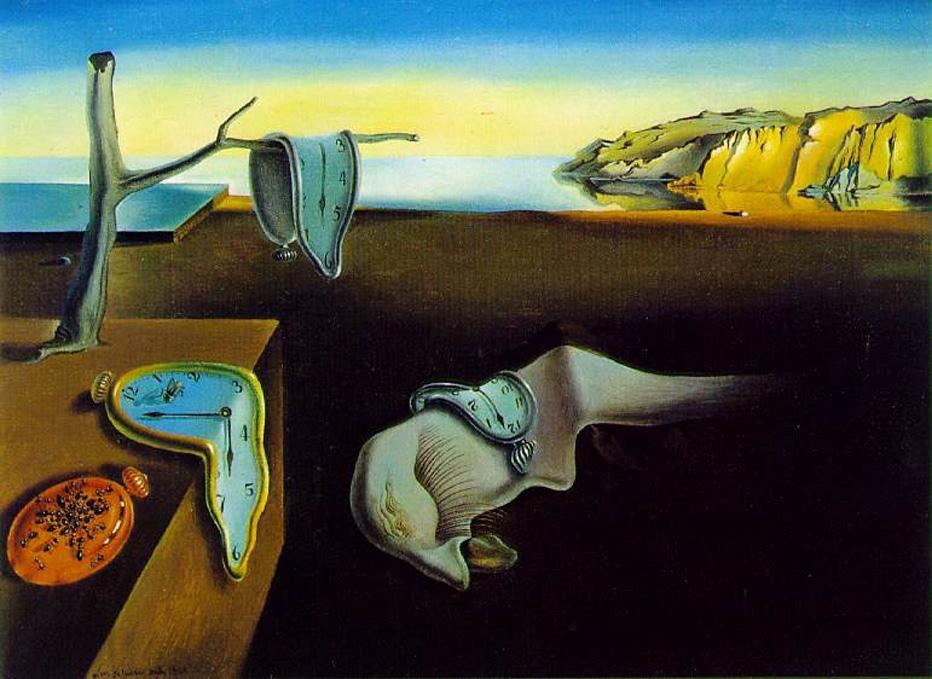 Salvador Dali clock melting clocks